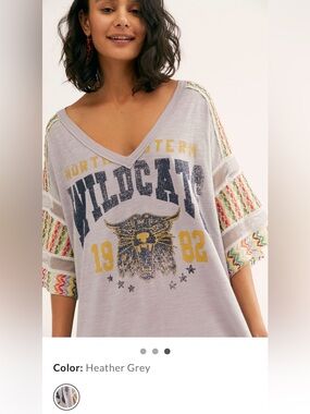 WE THE FREE CASBAH TEE SIZE MEDIUM